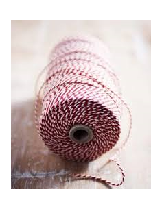 Rolladetouw Rood-Wit 80 meter