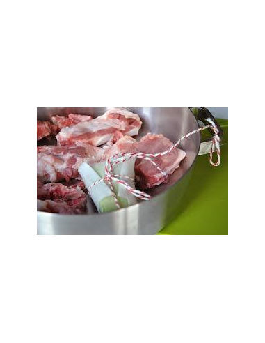 Rolladetouw Rood-Wit 80 meter