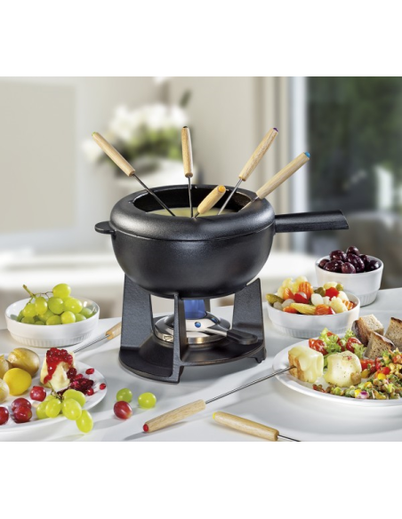Spring Fondue Mat Zwart 2,0 L