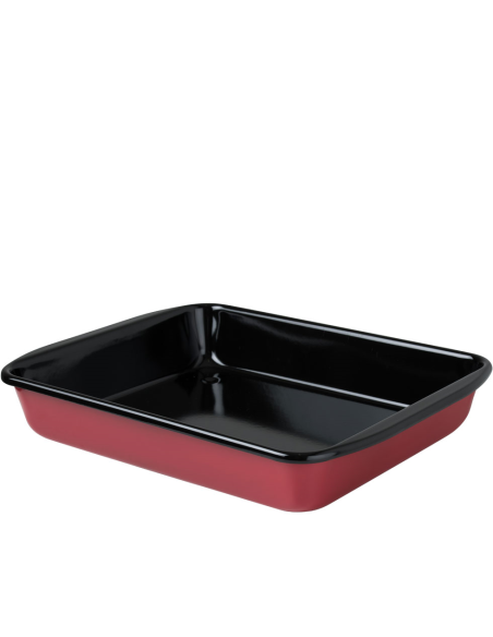 RIESS Braadslede 33x42 cm rood emaille