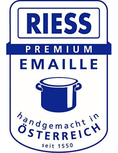 RIESS Braadslede 33x42 cm rood emaille