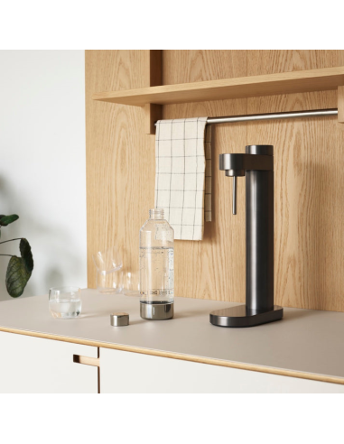 Stelton Brus Carbonator black