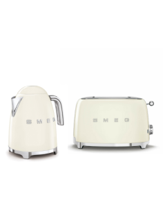 Smeg Waterkoker en Broodrooster 2x2 Set Crème