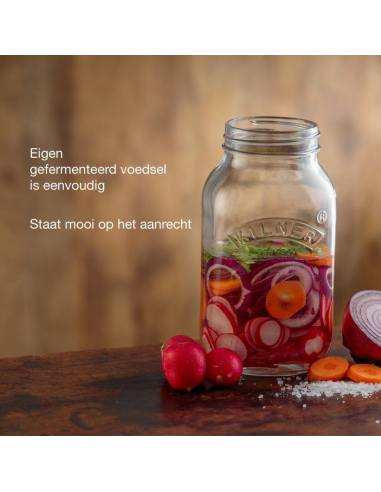 Kilner Fermenteerset 2x 1 Liter