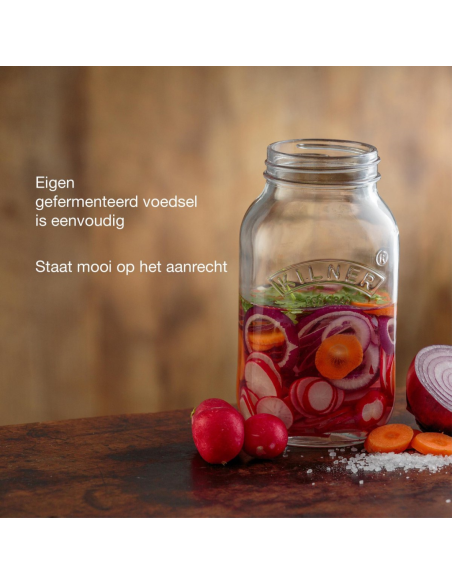 Kilner Fermenteerset 2x 1 Liter