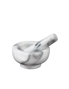 Vijzel wit marmer Ø 11 cm