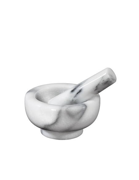 Vijzel wit marmer Ø 11 cm