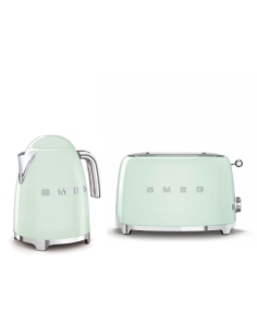 Smeg Waterkoker en Broodrooster 2x2 Set Pastel Groen