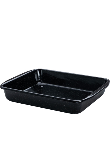 RIESS Braadslede Profi 33x42 cm zwart emaille