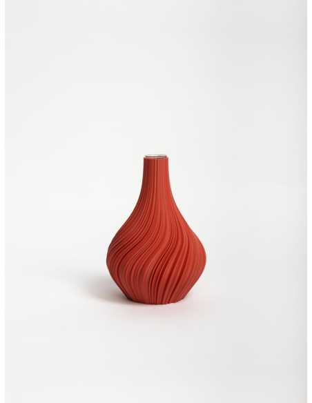 Vaas Swirl L - Terracotta