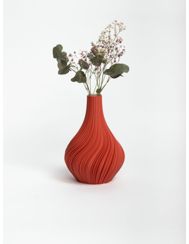 Vaas Swirl L - Terracotta