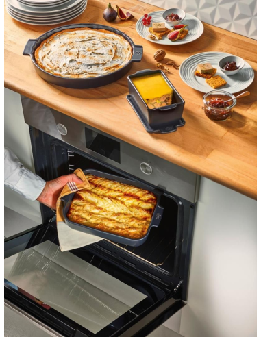 Peugeot ovenschaal Appolia 32x21cm Antraciet