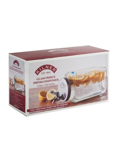Kilner koelkast Drankdispenser 3L.
