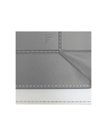 Dienblad 55 x 41 cm wit/grijs