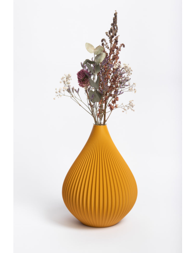 Vaas Raindrop L - Okergeel