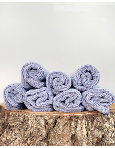 Set-7 Klud vaatdoekjes Dusty Blue