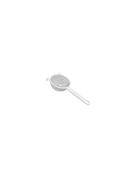 Zeef kunststof Ø 7cm, wit met oog