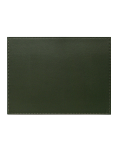 Placemat 40 x 30 cm olijf/ivoor
