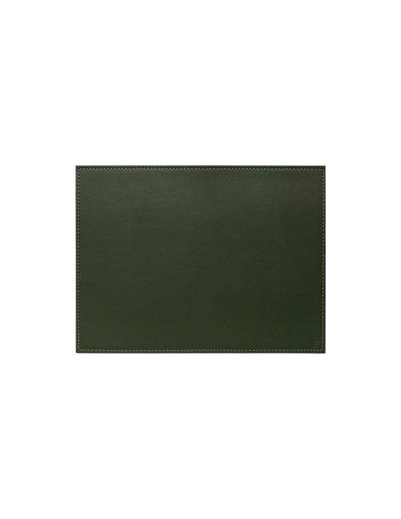 Placemat 40 x 30 cm olijf/ivoor