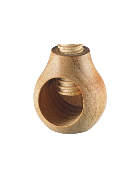 Notenkraker Paddenstoel Hout nat.