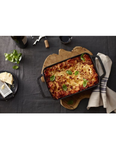 Staub Ovenschotel 30X20cm Zwart