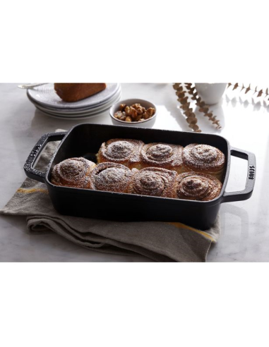 Staub Ovenschotel 30X20cm Zwart