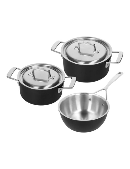 Demeyere Black-5  Top-3 Set