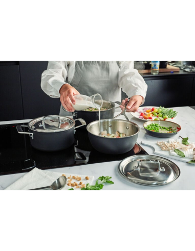 Demeyere Black-5  Top-3 Set