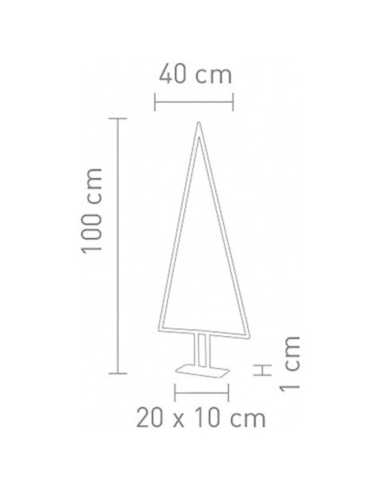 LED Kerstboom Pine 100 cm