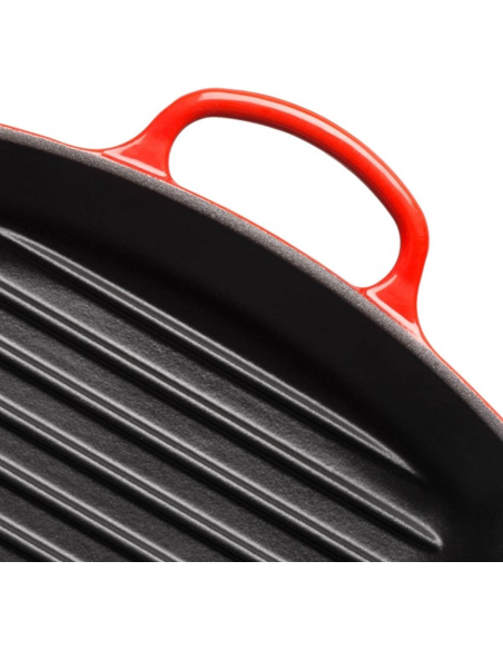 Grillpan Signature vierkant Kersenrood 26cm