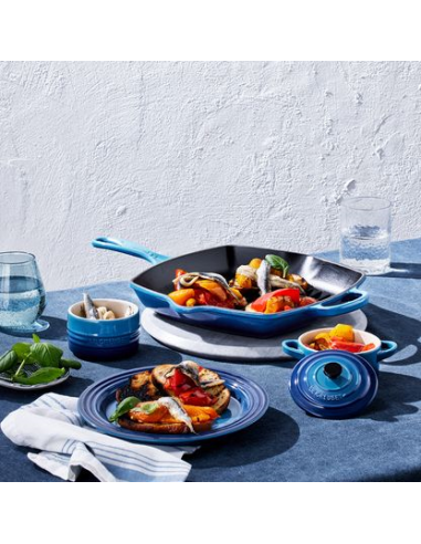 Grillpan Signature vierkant Azure 26cm