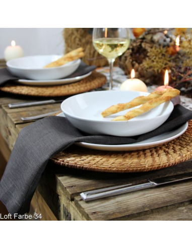 Loft Tafelloper 50x140 cm Grafiet