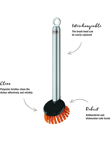 Afwasborstel Antibacterieel 24,5 cm