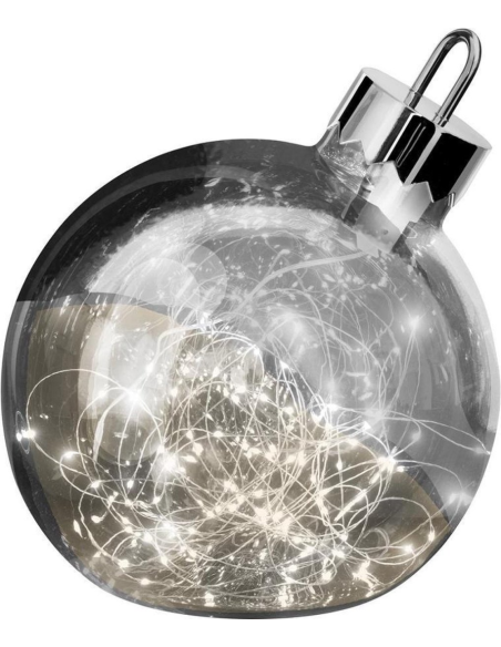 Led Ornament Kerstbal Smoke 30 cm