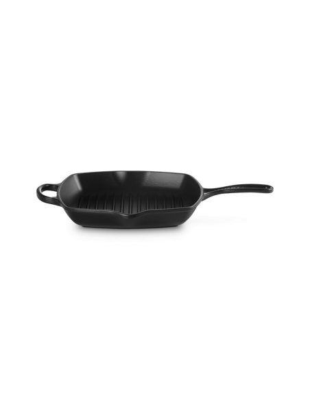 Grillpan Signature vierkant zwart 26cm