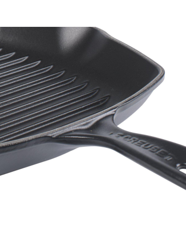 Grillpan Signature vierkant zwart 26cm