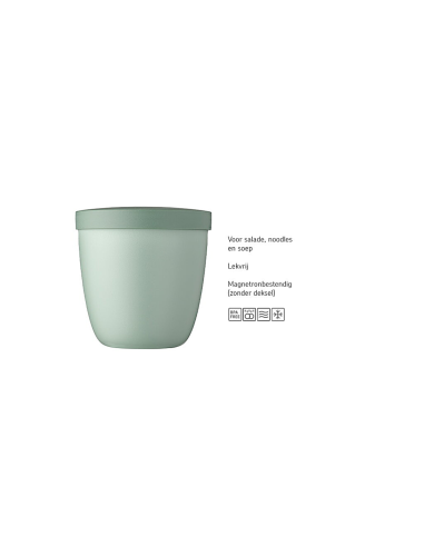 MEPAL Snackpot 500 ml - Nordic Black