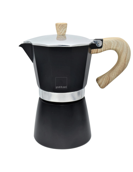 Venezia espressomaker 6-kops Zwart