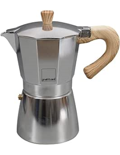 Venezia Mokka espressomaker 6-kops alu