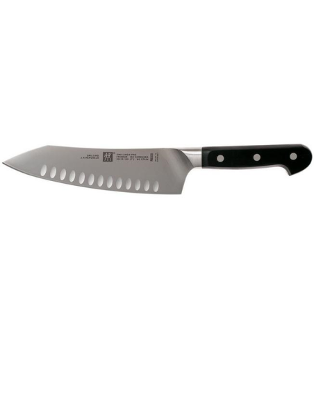 ZWILLING Pro Rocking Santoku-mes met kuiltjes