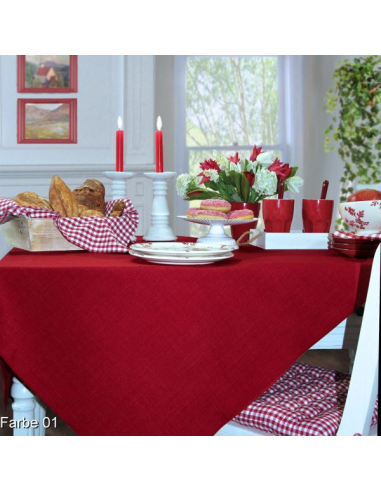 Loft Tafelkleed 150x250 cm Rood