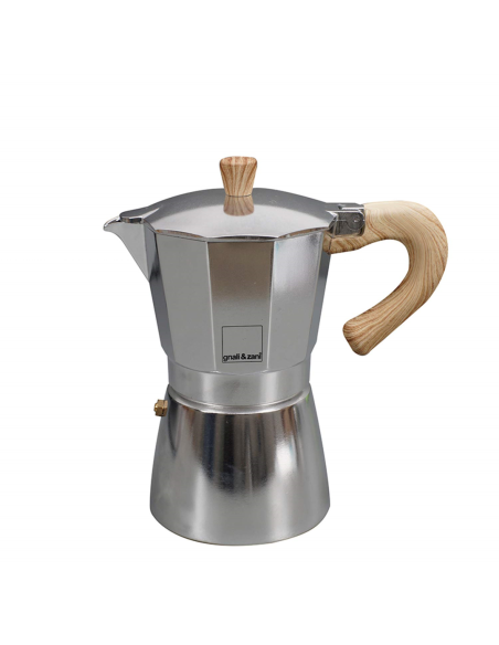 Venezia Mokka espressomaker 9-kops alu