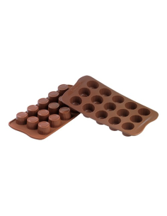 Choco, bak- en ijsvorm Praline 15-gats