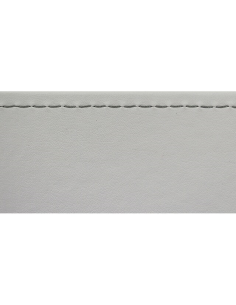 Placemat Ovaal 45 x 34 cm wit/grijs