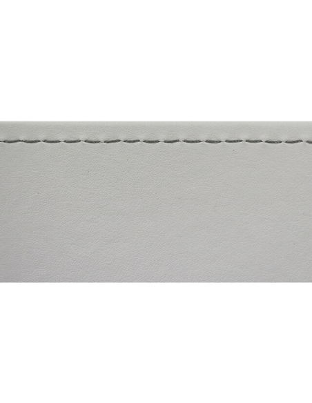 Placemat Ovaal 45 x 34 cm wit/grijs