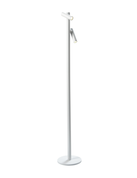 TUBO Twin staande lamp Wit