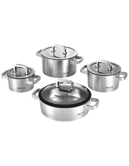 AMCOOK Downdraft kookset 8+