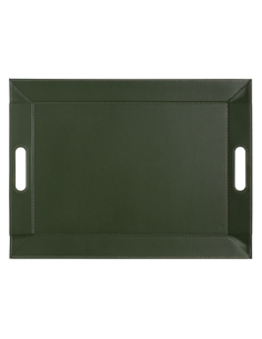Dienblad 55 x 41 cm olijf/ivoor