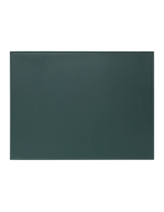 Placemat Ovaal 45 x 34 cm petrol/antraciet