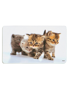 Ontbijtplankje Kittens 23,5x14cm